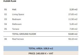 Stan Prodaja apartmana u novogradnji, 5 minuta od plaže, Umag!, Umag, Stan