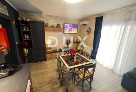 KRK, MALINSKA - Dvosobni apartman, garaža, okućnica, 350 metara od mora!, Malinska-Dubašnica, Kвартира