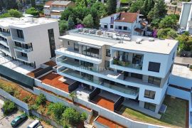 OPATIJA, stan 2S+DB s vrtom, u novogradnji s pogledom na more (A204), Opatija, Appartement