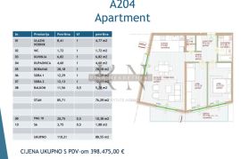 ISTRIA - POREČ, STAN 88,55m² S POGLEDOM NA MORE, BLIZU CENTRA, Poreč, Apartamento