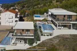 Stanići, Omiš | VILLA 1 & 2 - 284m2 + 36m2 bazen, NOVOGRADNJA, Omiš, Ev