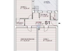 Zagreb, Srednjaci, renovirani stan s dvije spavaće sobe, 56m2, Zagreb, Daire