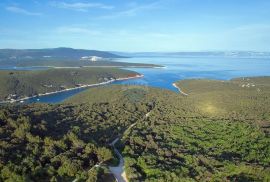 Istra, Peruški, građevinsko zemljište sa pogledom na more, Marčana, Γη