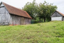 Karlovačka županija , Tržić Primišljanski - autohona kuća sa okućnicom 28 666 m2, Slunj, بيت