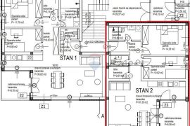 Istra, Kanfanar - vrhunska novogradnja na pješačkoj udaljenosti do centra - 2 sp. sobe - 83m2, Kanfanar, Appartement