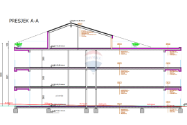 Rovinj-PERLA NERA residence-vrhunska novogradnja na pješačkoj udaljenosti do centra-2.kat 103m2+krovna terasa 30m2, Rovinj, Διαμέρισμα