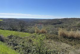 Istra, Krasica - Građevinsko zemljište s pogledom na more i pravomoćnom građevinskom dozvolom, Buje, Tierra