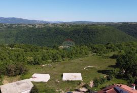 ISTRA, PIĆAN - Gr. zemljište 2000m2 + Polj. 4000m2, započeta gradnja, Pićan, Zemljište