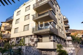 OPATIJA, CENTAR - novogradnja, veći stan u centru Opatije s krovnom terasom i panoramskim pogledom na more, garaža, terasa, Opatija, Apartamento