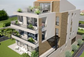 Rovinj,luksuzni stan u novogradnji s ukupno 4 stana-centar-129m2-lift, Rovinj, Stan