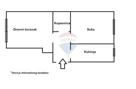 ZAGREB, Srebrnjak stan 45m2, adaptiran, Zagreb, Flat