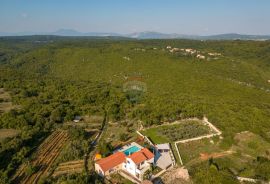 Istra, Kunj - Villa s bazenom i okućnicom od 2208 m2, Raša, Дом