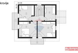 RIJEKA,KASTAV- zemljište 746 m2 s građevinskom dozvolom i plaćenim komunalijama, Kastav, Terrain