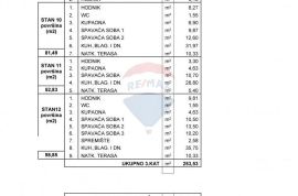 RIJEKA,KASTAV- NOVOGRADNJA- stan 3S+DB, balkon, garaža, pogled na more, Kastav, Διαμέρισμα