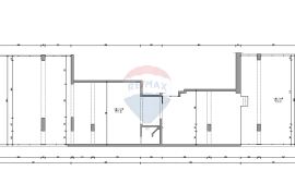 Zagreb, Savska cesta, roh bau poslovni prostor 316 m2+2 VPM, Zagreb, Ticari emlak