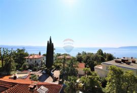 OPATIJA,LOVRAN- 2. RED DO MORA, stan 140 m2, balkon, parking, pogled na more, Lovran, Appartment