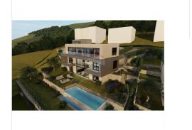 OPATIJA- teren 938 m2 sa građevinskom dozvolom za vilu, pogled na more, Opatija, Land