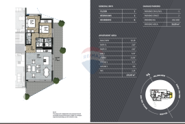 OPATIJA, Vrhunski stan površine 103.69 m2, 2S+DB, s pogledom na more i 2 garažna parkirna mjesta., Opatija, Appartamento