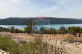 Trget, građevinsko zemljište s prekrasnim pogledom na more, Raša, Terreno