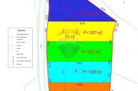 Istra,Kanfanar,2,5 km fantastična građevinska parcela-5100m2 za više vila za odmor, Kanfanar, Земля