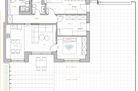 DONJI ZAMET - Stan 3S+DB  118,04 m2, Rijeka, Apartamento