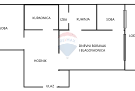 Zagreb, Lanište, stan 77 m2, 2S+DB s lođom, odlična lokacija, Zagreb, Appartment