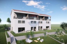 OTOK KRK,SOLINE dvoetažni apartman s vrtom-NOVOGRADNJA, Dobrinj, Flat