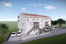 OTOK KRK,SOLINE dvoetažni apartman s vrtom-NOVOGRADNJA, Dobrinj, Flat