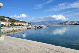 Baška- troetažni stan 85m2, pogled, terasa, Baška, Kвартира