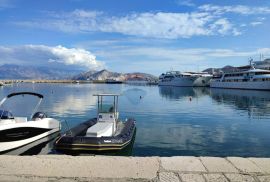 Baška- troetažni stan 85m2, pogled, terasa, Baška, Kвартира