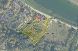 Sisak, građevinsko zemljište 5.988 m2 - PRILIKA ZA INVESTITORE - plaćeni doprinosi 98.800€, Sisak, Земля