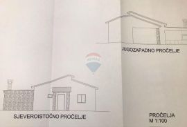 Istra,Kanfanar-2km-medena prizemnica  na 880m2 okućnice, Žminj, Casa