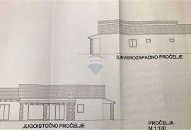 Istra,Kanfanar-2km-medena prizemnica  na 880m2 okućnice, Žminj, Casa