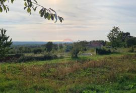 Višnjan: Atraktivna građevinska parcela panoramskog pogleda prema moru, Višnjan, Γη