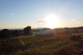 Istra, Kaštelir- Građevinsko zemljište sa pogledom na more, Kaštelir-Labinci, Tierra