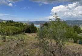 Pazin - okolica, građevinsko zemljište sa pogledom na Butonigu, Pazin - Okolica, Γη