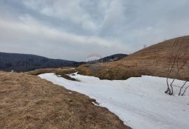 Begovo Razdolje- 4800m2 građevinskog terena sa panoramskim pogledom, Mrkopalj, Γη