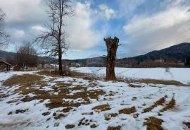 Građevinski teren sa ucrtanom kućom - Jasenak, Ogulin, Terrain