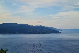 Brseč-zemljište uz more s pogledom na Cres, Mošćenička Draga, Tierra