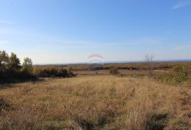 Istra, građevinsko zemljište od 1300 m2 na atraktivnoj lokaciji sa pogledom na more, Višnjan, Zemljište