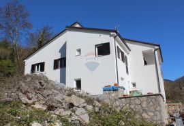 OPATIJA - VEPRINAC - NOVOGRADNJA S POGLEDOM + ZAPOČETA GRADNJA + 6300 m2 ZEMLJIŠTA, Opatija - Okolica, Ev