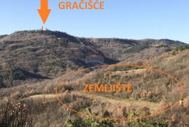 Istra, Gračišće okolica poljoprivredno zemljište 14825m2, Gračišće, Tierra