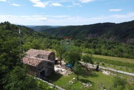 Predivna autohtona istarska štancija sa 3000m2 okućnice, Cerovlje, بيت