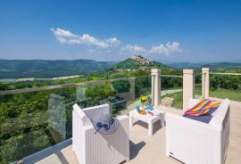 Motovun okolica: Fantastična kamena vila sa bazenom, Motovun, Famiglia