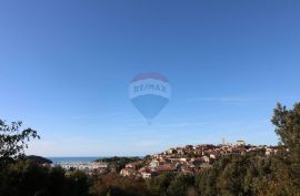 Vrsar, atraktivno građevinsko zemljište panoramskog pogleda prema moru, Vrsar, Terrain