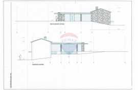 ROČKO POLJE - Građevinsko zemljište sa gotovim projektom, Buzet, Zemljište