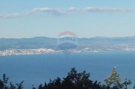 Lovran/Dobreć - Teren 1177m2 prekrasan pogled na cijeli Kvarner, Lovran, Zemljište