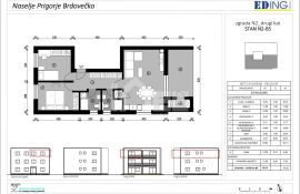 NOVOGRADNJA! Prigorje Brdovečko- trosoban stan N2-B5, Brdovec, Daire