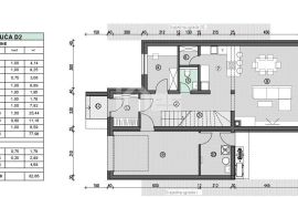 NOVOGRADNJA kuća u nizu D2- 162,01+ garaža+ okućnica od 190,50m2, Brdovec, Σπίτι