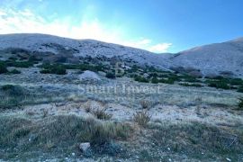 OTOK PAG, odlčno građevinsko zemljište s panoramskim pogledom u blizini mora, Pag, Terreno